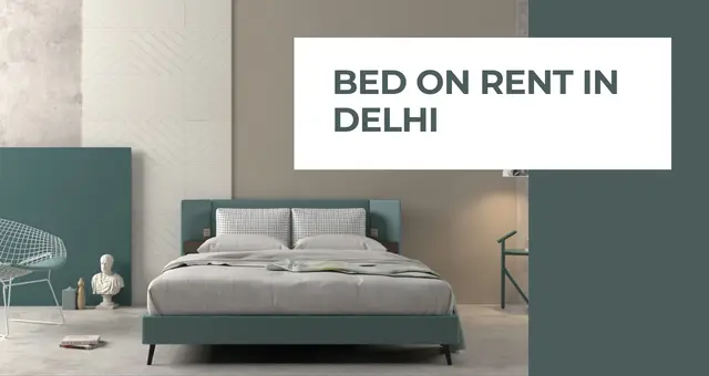 bed on rent delhi